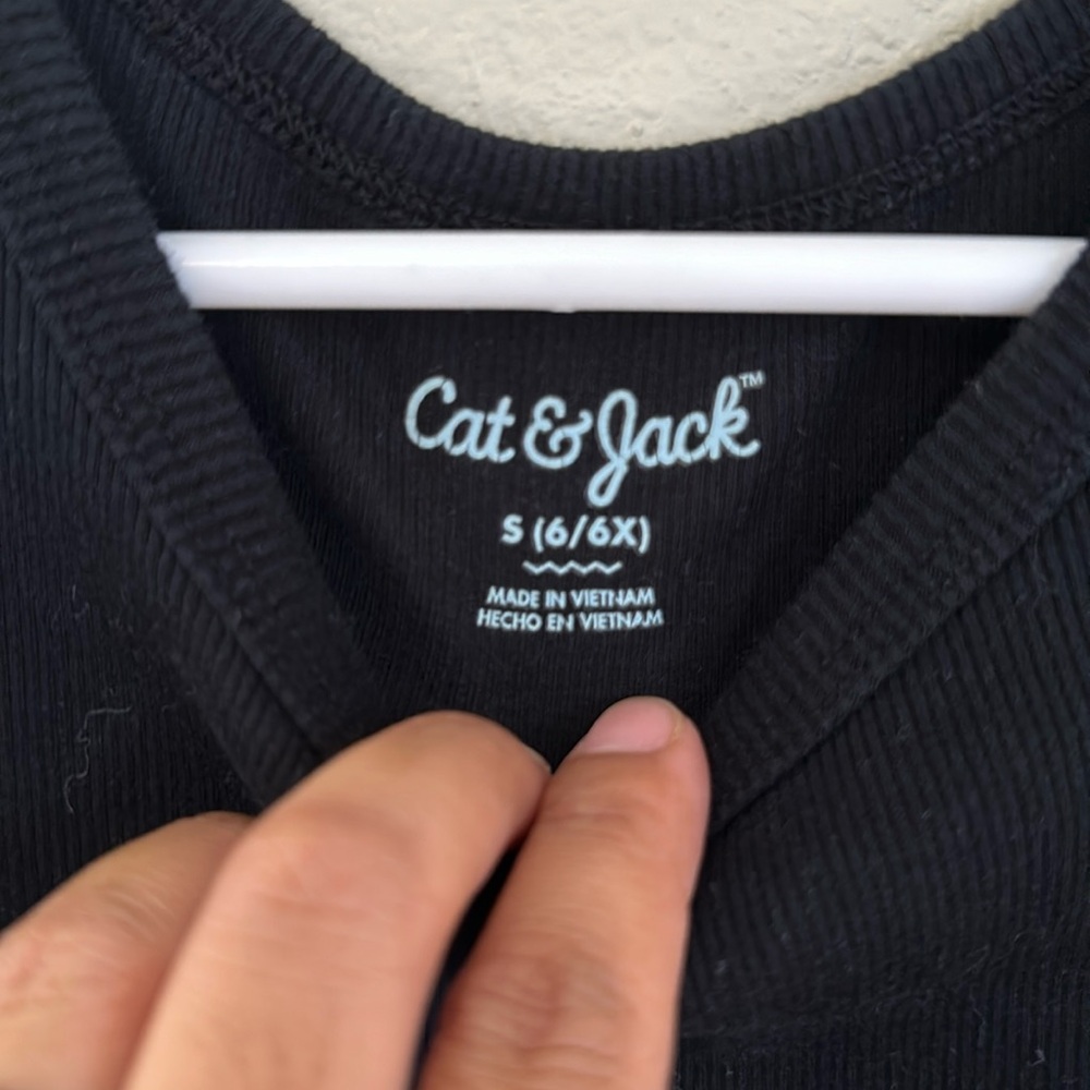 🌸Cat & Jack Ribbed Racerback Tee🌸 - Picture 3 of 4